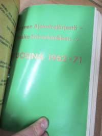 Ajokoiramies - isohko erä 1960-70 lukujen lehtiä erilaisina sidoksina ja irtonumeroina