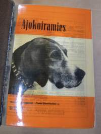Ajokoiramies - isohko erä 1960-70 lukujen lehtiä erilaisina sidoksina ja irtonumeroina