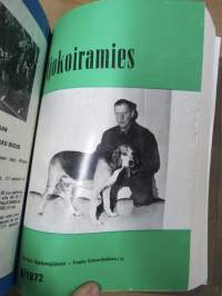 Ajokoiramies - isohko erä 1960-70 lukujen lehtiä erilaisina sidoksina ja irtonumeroina