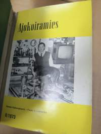 Ajokoiramies - isohko erä 1960-70 lukujen lehtiä erilaisina sidoksina ja irtonumeroina