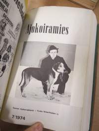 Ajokoiramies - isohko erä 1960-70 lukujen lehtiä erilaisina sidoksina ja irtonumeroina