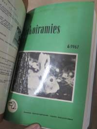 Ajokoiramies - isohko erä 1960-70 lukujen lehtiä erilaisina sidoksina ja irtonumeroina