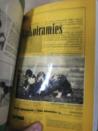 Ajokoiramies - isohko erä 1960-70 lukujen lehtiä erilaisina sidoksina ja irtonumeroina