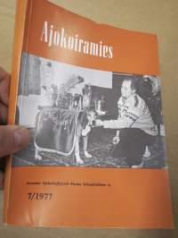 Ajokoiramies - isohko erä 1960-70 lukujen lehtiä erilaisina sidoksina ja irtonumeroina