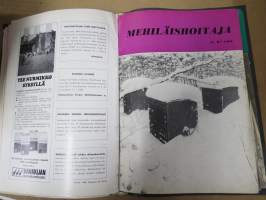 Mehiläishoitaja-lehti -erä lehtiä vv. 1965-1977, kansioissa, kaikki vuodet eivät ole täydellisiå - katso kuvat!