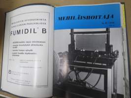 Mehiläishoitaja-lehti -erä lehtiä vv. 1965-1977, kansioissa, kaikki vuodet eivät ole täydellisiå - katso kuvat!