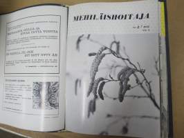Mehiläishoitaja-lehti -erä lehtiä vv. 1965-1977, kansioissa, kaikki vuodet eivät ole täydellisiå - katso kuvat!