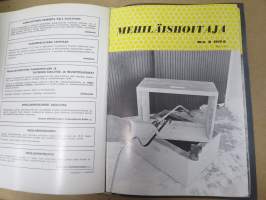 Mehiläishoitaja-lehti -erä lehtiä vv. 1965-1977, kansioissa, kaikki vuodet eivät ole täydellisiå - katso kuvat!