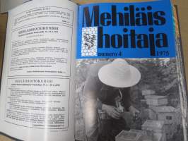 Mehiläishoitaja-lehti -erä lehtiä vv. 1965-1977, kansioissa, kaikki vuodet eivät ole täydellisiå - katso kuvat!