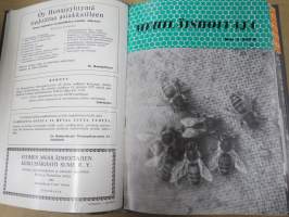 Mehiläishoitaja-lehti -erä lehtiä vv. 1965-1977, kansioissa, kaikki vuodet eivät ole täydellisiå - katso kuvat!