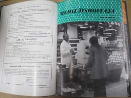 Mehiläishoitaja-lehti -erä lehtiä vv. 1965-1977, kansioissa, kaikki vuodet eivät ole täydellisiå - katso kuvat!
