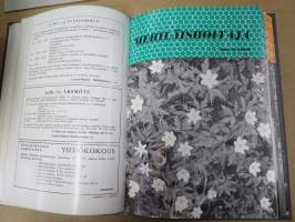 Mehiläishoitaja-lehti -erä lehtiä vv. 1965-1977, kansioissa, kaikki vuodet eivät ole täydellisiå - katso kuvat!