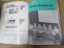 Mehiläishoitaja-lehti -erä lehtiä vv. 1965-1977, kansioissa, kaikki vuodet eivät ole täydellisiå - katso kuvat!