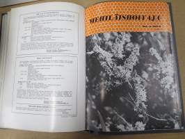 Mehiläishoitaja-lehti -erä lehtiä vv. 1965-1977, kansioissa, kaikki vuodet eivät ole täydellisiå - katso kuvat!