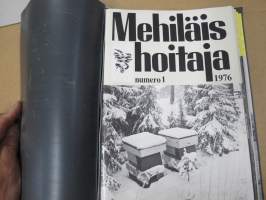 Mehiläishoitaja-lehti -erä lehtiä vv. 1965-1977, kansioissa, kaikki vuodet eivät ole täydellisiå - katso kuvat!