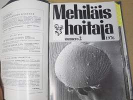 Mehiläishoitaja-lehti -erä lehtiä vv. 1965-1977, kansioissa, kaikki vuodet eivät ole täydellisiå - katso kuvat!