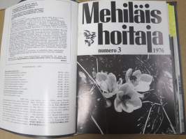 Mehiläishoitaja-lehti -erä lehtiä vv. 1965-1977, kansioissa, kaikki vuodet eivät ole täydellisiå - katso kuvat!