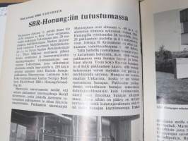 Mehiläishoitaja-lehti -erä lehtiä vv. 1965-1977, kansioissa, kaikki vuodet eivät ole täydellisiå - katso kuvat!