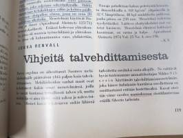 Mehiläishoitaja-lehti -erä lehtiä vv. 1965-1977, kansioissa, kaikki vuodet eivät ole täydellisiå - katso kuvat!