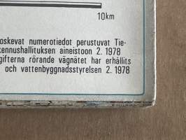 Suomen tiekartta GT 1978 nr 3