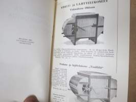 Hankkija - Koneluettelo nr 6B 1937 Viskuukoneet, Lajittelukoneet, Kuivaajat