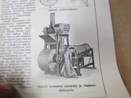 Hankkija - Koneluettelo nr 6B 1937 Viskuukoneet, Lajittelukoneet, Kuivaajat