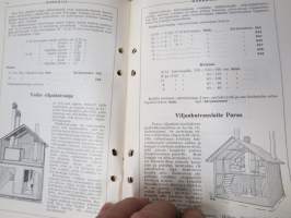 Hankkija - Koneluettelo nr 6B 1937 Viskuukoneet, Lajittelukoneet, Kuivaajat