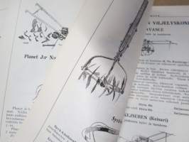 Hankkija - Koneluettelo nr 3B 1938 Kylvökoneet, Harat, Juurikkaannostajat, Pölyttimet, Lannanlevittäjät