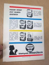 Yhteistariffi - Teidän parhaaksenne - Helsingin kaupungin julkisen liikenteen yhteistyöelin -esite / kirjanen yhtesitariiffiin siirtymisestä v. 1964
