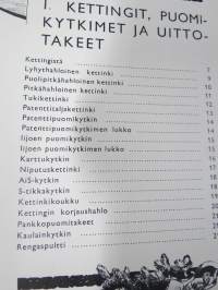 Uittokalusto Oy luettelo nr 3 - 1938 -hakuteos / tuoteluettelo / hinnasto