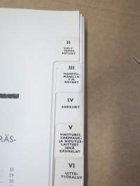 Uittokalusto Oy luettelo nr 3 - 1938 -hakuteos / tuoteluettelo / hinnasto