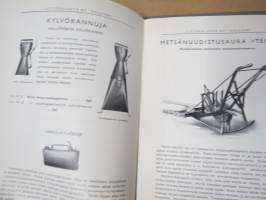 Uittokalusto Oy luettelo nr 3 - 1938 -hakuteos / tuoteluettelo / hinnasto