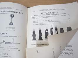 Uittokalusto Oy luettelo nr 3 - 1938 -hakuteos / tuoteluettelo / hinnasto