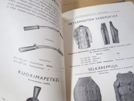 Uittokalusto Oy luettelo nr 3 - 1938 -hakuteos / tuoteluettelo / hinnasto