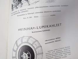 Uittokalusto Oy luettelo nr 3 - 1938 -hakuteos / tuoteluettelo / hinnasto
