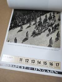 Budabest - Kalender für das Jahr 1935 -viikkokalenteri vuodelle 1935, käyttämätön