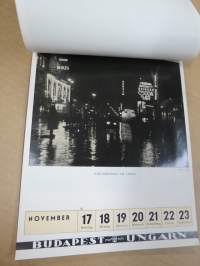 Budabest - Kalender für das Jahr 1935 -viikkokalenteri vuodelle 1935, käyttämätön