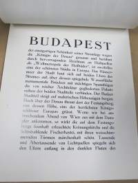 Budabest - Kalender für das Jahr 1935 -viikkokalenteri vuodelle 1935, käyttämätön