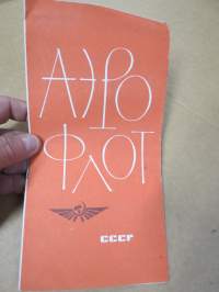 Aeroflot -reittikartta
