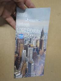 Lennä länteen Loftleidirilla -myyntiesite / mainosesite