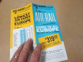 Loftleidir Icelandic Airlines - Air - Rail -myyntiesite