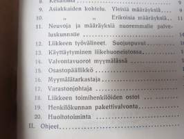 Stockmann Ab / Oy Henkilökunnan Ohjesäännöt - Reglemente för personalen 1936