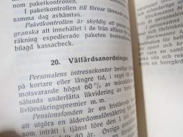 Stockmann Ab / Oy Henkilökunnan Ohjesäännöt - Reglemente för personalen 1936