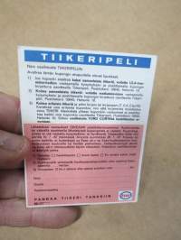 Esso Extra Tiikeripeli - Puhtautta - Voimaa - Kiihtyvyyttä
