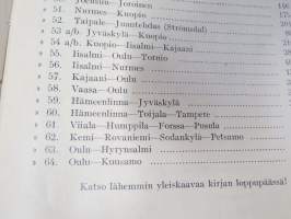 Suomen Automobiili Klubi - Suomen yleisemmin käytettyjen maanteiden välimatka-luettelo 1923, sisältää runsaasti mainoksia, klubin säännöt, Fiatin sponsoroima