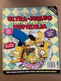 Simpsonit Ultra - Jumbo hupikirja, lennokkia varten oleva sivu käytetty