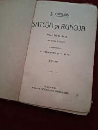 Z.Topelius/ Satuja ja runoja. Valikoima 2. P..1907.