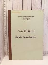 Tractor Ursus 3512 Operator Instruction Book
