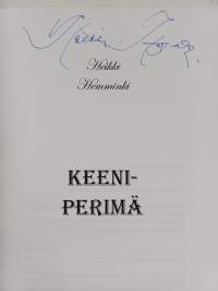 Keeniperimä - pohojalaasia rysköörunoja (signeerattu)