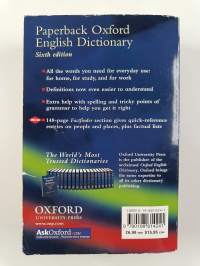 Paperback Oxford English Dictionary